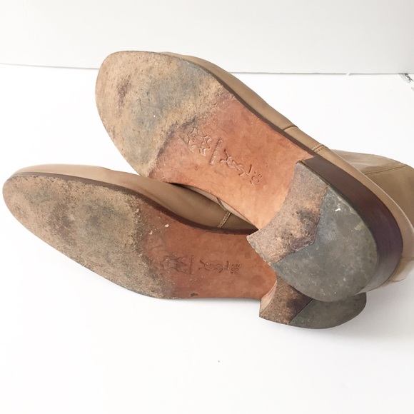 COPY - YSL | Tan Vintage Ankle Boots - Picture 3 of 8